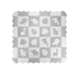 Slika od Momi Zawi 3D zaščitna podloga/puzzle GRAY, Slika 1