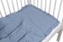 Slika od 2- delna posteljnina Infantilo muslin DOTS BLUE , Slika 6