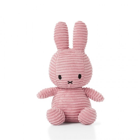 Slika od Miffy zajček mehka igrača Corduroy 23 cm - PINK 