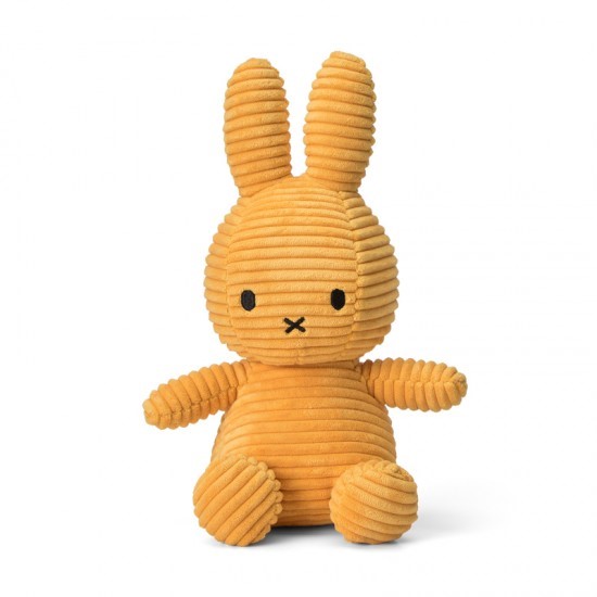 Slika od Miffy zajček mehka igrača Corduroy 23 cm - YELLOW