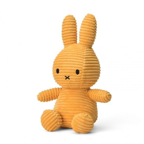 Slika od Miffy zajček mehka igrača Corduroy 23 cm - YELLOW