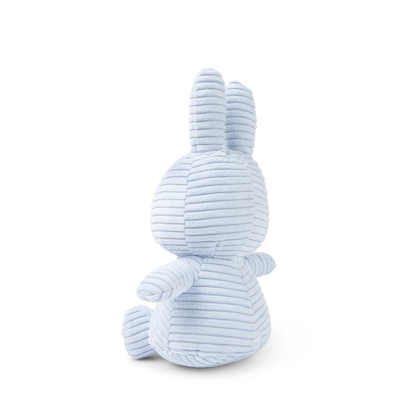 Slika od Miffy zajček mehka igrača Corduroy 23 cm  - ICE BLUE