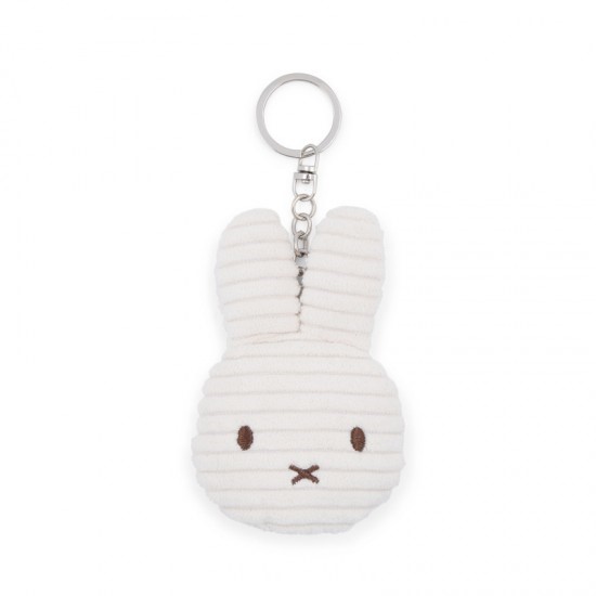 Slika od Miffy zajček obesek za ključe ECO Corduroy Tiny Offwhite