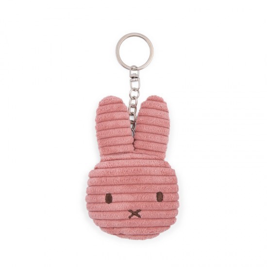 Slika od Miffy zajček obesek za ključe ECO Corduroy Tiny Dusty Rose